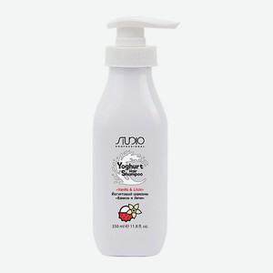 KAPOUS Йогуртовый шампунь для волос «Ваниль и Личи» Studio Professional 350