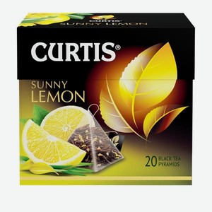 Чай Санни Лемон 20 пирамидок Curtis