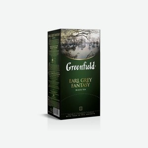 Чай Эрл Грей 25 пакетиков Greenfield