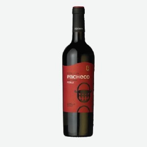 Вино  Фамилия Пачеко , робле красное сухое, 0.75 л