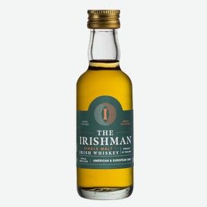 Виски The Irishman Single Malt 0.05 л.