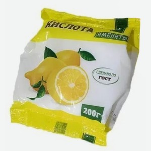 Лимонная кислота 200гр пакет, ООО  Линия Вкуса 