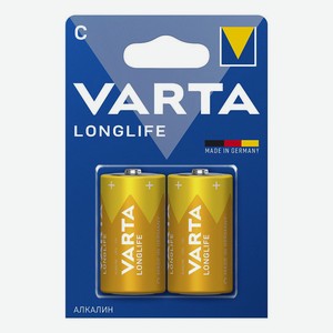 Батарейки Varta Longlife C 2 шт
