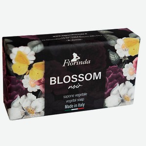 FLORINDA мыло  Таинственный сад  Blossom noir / Черные цветы 200