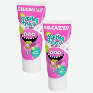 SILCAMED Детская зубная паста со вкусом жвачки 65