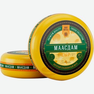 Сыр Мир вкуса Маасдам 45% 300 г