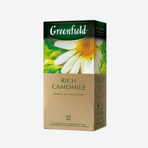 Чай рич камомайл 25 пакетиков Greenfield