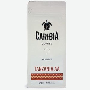 Кофе в зернах Arabica Tanzania Caribia 250г