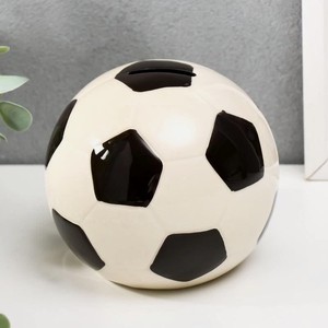 Копилка 10,5х11х11 см керамика  Футбольный мяч  5131741
