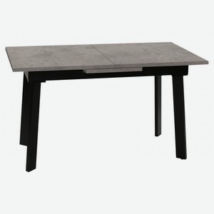 Кухонный стол Тревис Бетон Чикаго / Черный, металл