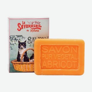 LA SAVONNERIE DE NYONS Гостевое мыло с абрикосом Кошки 25