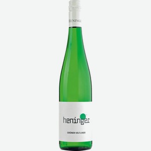 Вино Heninger Грюнер Вельтлинер белое сухое 12.3% 750мл