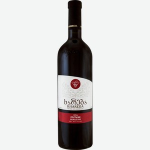 Вино Хареба Мукузани красное сухое 13% 750мл