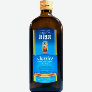 Масло оливковое De Cecco Classico 500мл
