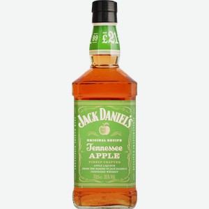 Спиртной напиток Jack Daniels Tennessee Apple 35% 700мл
