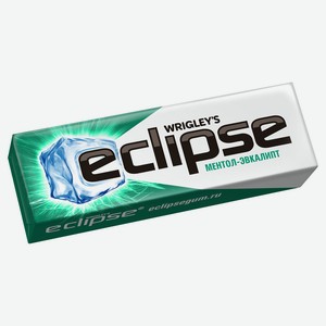 Резинка жевательная Eclipse Ментол-эвкалипт без сахара, 13,6 г
