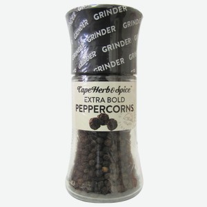 Перец черный горошек мини-мельница 50г CapeHerb&Spice Юар