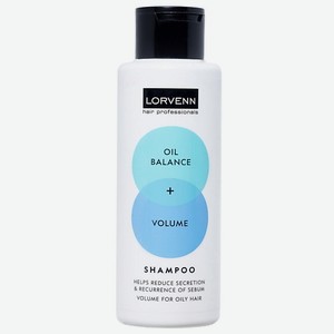 LORVENN HAIR PROFESSIONALS Шампунь OIL BALANCE+VOLUME для объема волос 200
