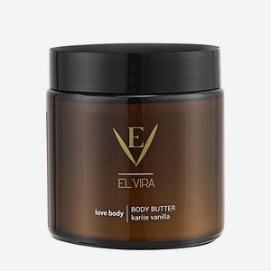 EL VIRA Крем-баттер для тела питательный Karite vanilla масло ши 100