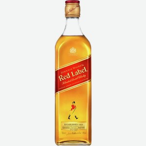 Виски Johnnie Walker Red Label Icons шотландский купажированный 40% 700мл