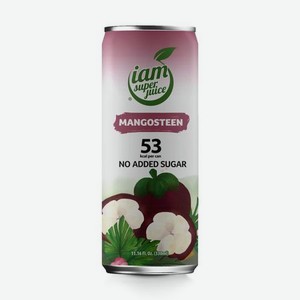 Сок мангостин I am super juice 0,33 л
