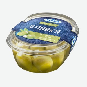 Оливки Meggle со сливочным сыром, 210г Сербия