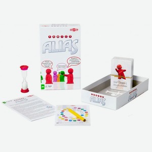 Игра настольная Alias  Скажи иначе  / Для всей семьи / Компактная версия 2 / Tactic Games / арт.53374