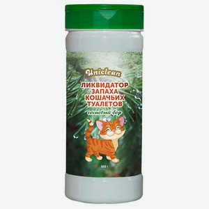 UNICLEAN Ликвидатор запаха кошачьих туалетов сосновый бор 600