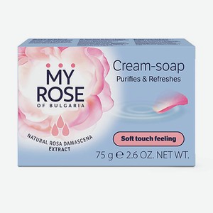 MY ROSE OF BULGARIA Крем-мыло Cream Soap 75