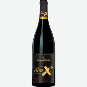 Вино ALMA X Мерло/Каберне Совиньон красное сухое 0,75л (Россия)
