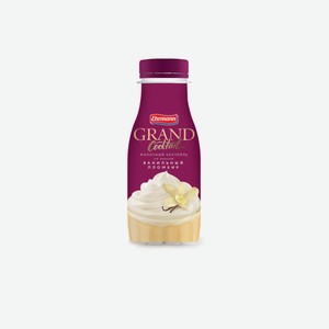 Напиток молочный ультрапастеризованный Grand Cocktail ванильный пломбир 4%