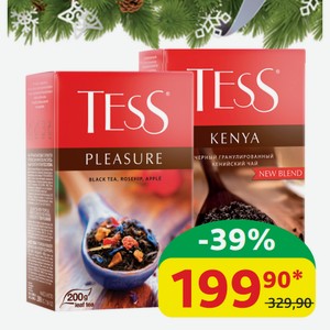 Чай чёрный Tess Плэжа; Kenya, 200 гр
