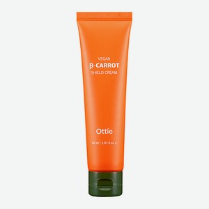 OTTIE Укрепляющий крем с гидролатом органической моркови Vegan Beta-Carrot Shield Cream 60