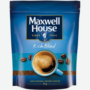Кофе растворимый Maxwell House сублимированный 95г