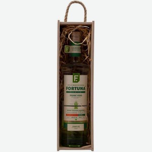 Водка Fortuna Organic в подарочной упаковке 40 % алк., Россия, 0,7 л