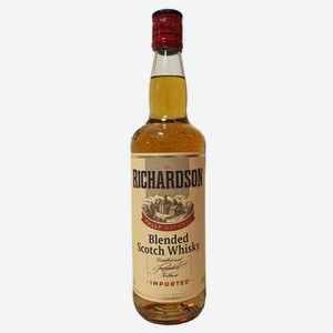 Виски Richardson 40 % алк., Шотландия, 0,7 л