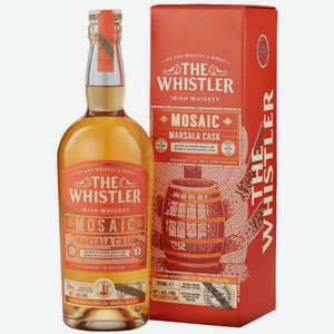 Виски The Whistler Mosaic Marsala Cask Irish Whiskey в подарочной упаковке 46 % алк., Ирландия, 0,7 л