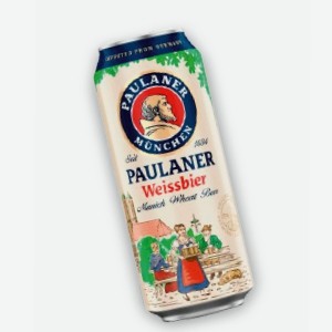 Пиво  Пауланер Вайссбир , 5,5%, 0,5 л