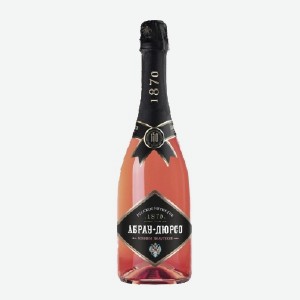 Вино игристое  Абрау-Дюрсо , розовое полусухое, белое брют, 12%, 0,75 л