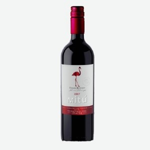 Вино  Миту , каберне совиньон красное полусухое, сира мерло красное полусухое, совиньон блан белое полусухое, шардоне белое полусухое, 12,5%, 0.75 л