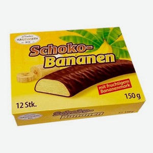 Банановое суфле в шоколаде Schoko-Bananen 150гр