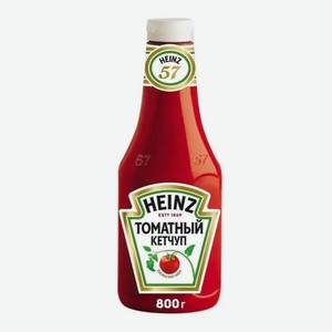 Кетчуп Heinz томатный пл/б 800г