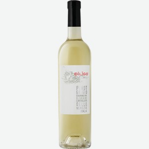 Вино ANNA SPINATO DILIGO Пино Гриджио Венето сортовое белое сухое, 0.75л, Италия, 0.75 L