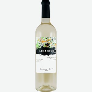 Вино CARACTER Карактер Шардоне Шенен белое сухое, 0.75л, Аргентина, 0.75 L