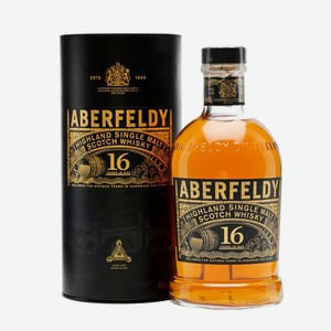 Виски Aberfeldy 16 лет в подарочной упаковке, 0.7л Великобритания