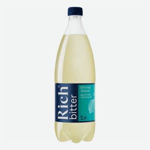 Газированный напиток Rich Bitter лимон 1 л