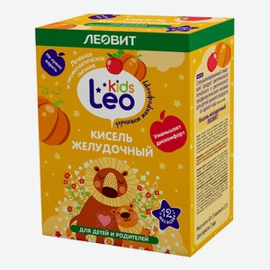 Смесь для приготовления напитка Леовит Leo Kids Кисель желудочный с 12 месяцев 12 г х 5 шт