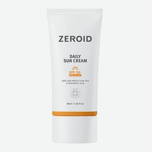 ZEROID Солнцезащитный крем для кожи SPF 50+