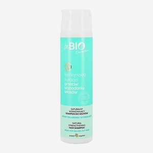 BEBIO Шампунь для волос с биотином и растительным кератином укрепляющий 300