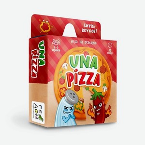 ГЕОДОМ Игра карточная  Una pizza  60 карточек 1